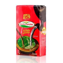 Erva-mate Moída Grossa 1kg | Schneider Alimentos